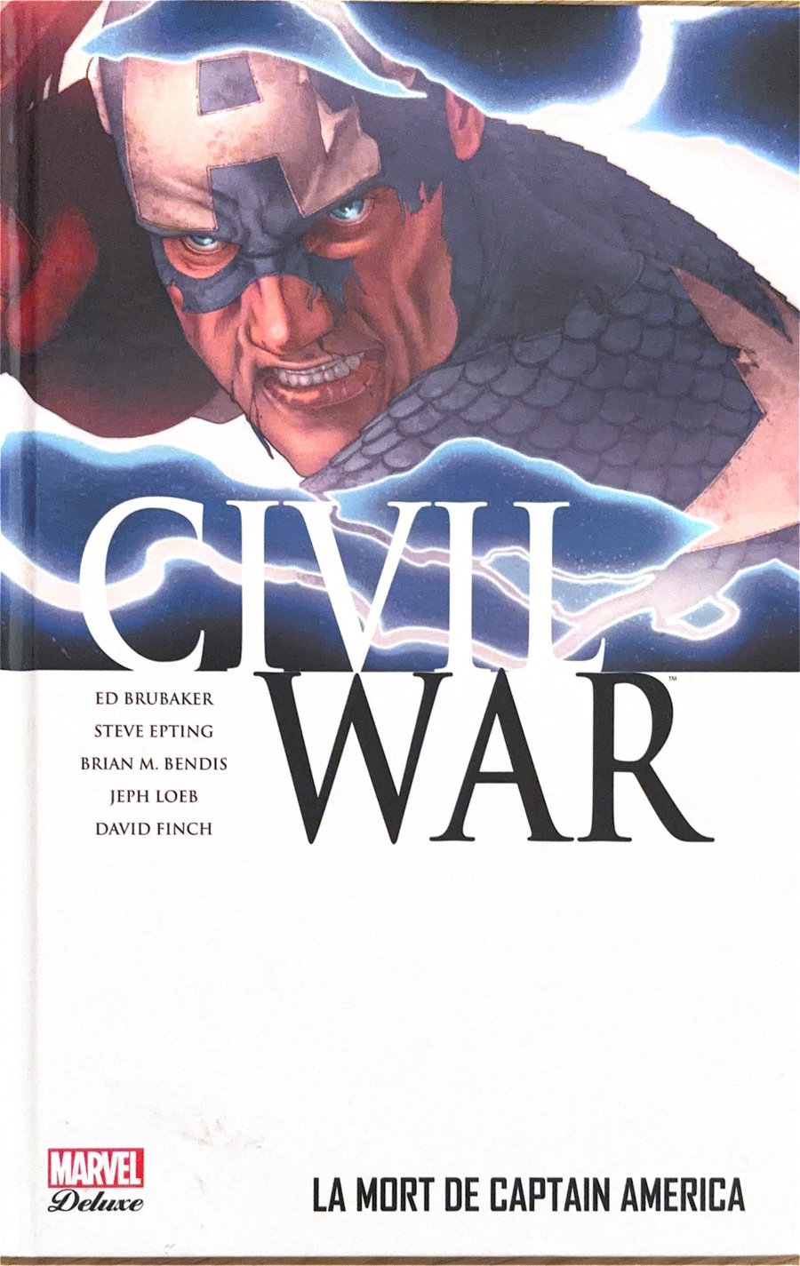 Couverture : Civil war, tome 3 : La mort de Captain America