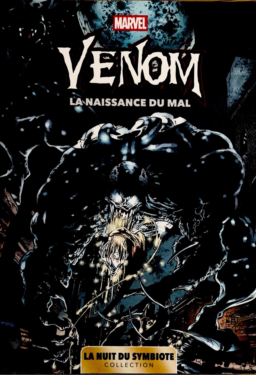 Couverture : Collection Venom, la nuit du symbiote, tome 1 : La naissance du mal