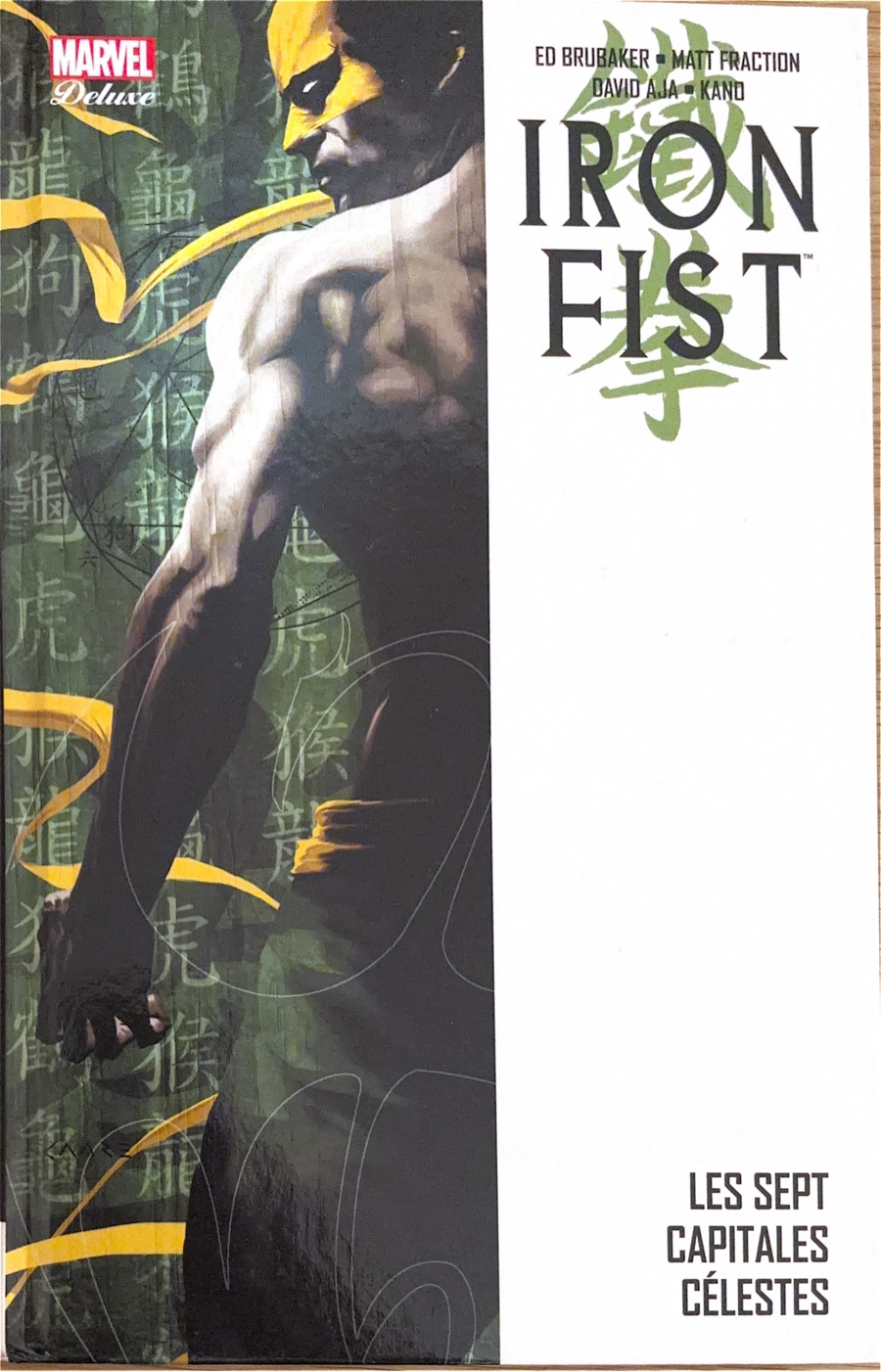 Couverture : Iron fist, tome 2 : Les sept capitales célestes