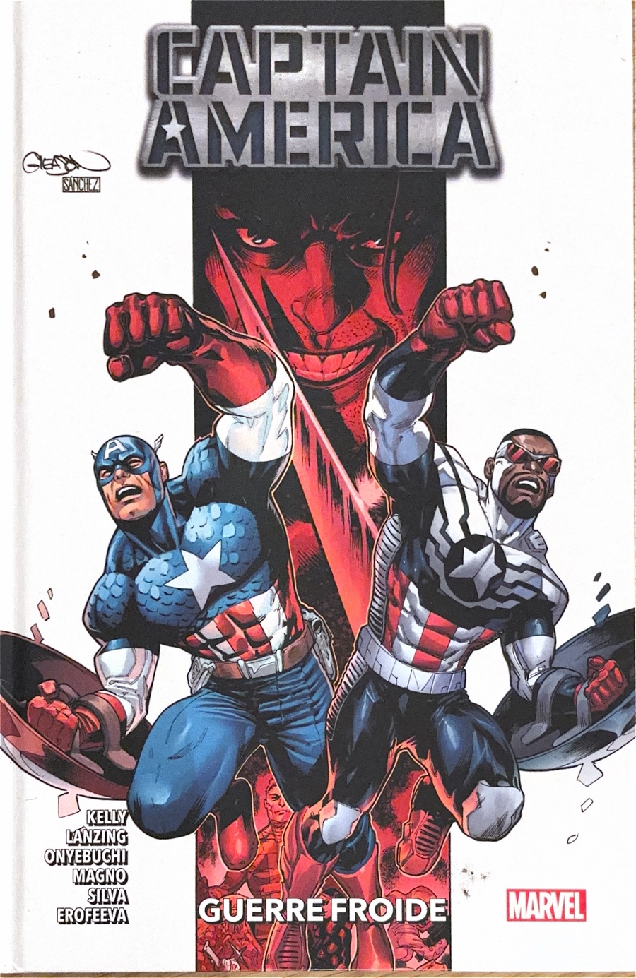 Couverture : Captain America : guerre froide