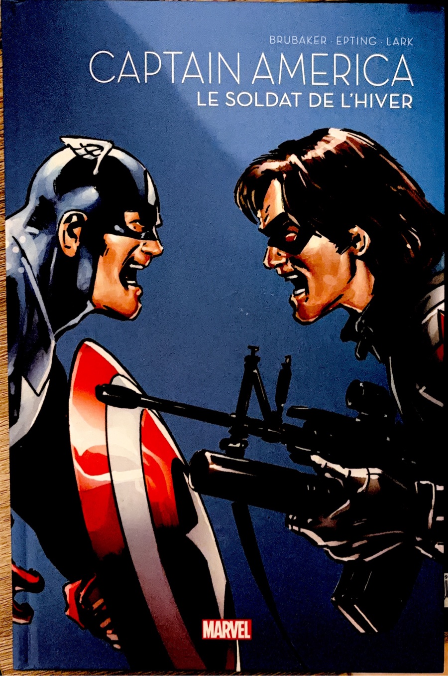 Couverture : Captain America : le soldat de l'hiver