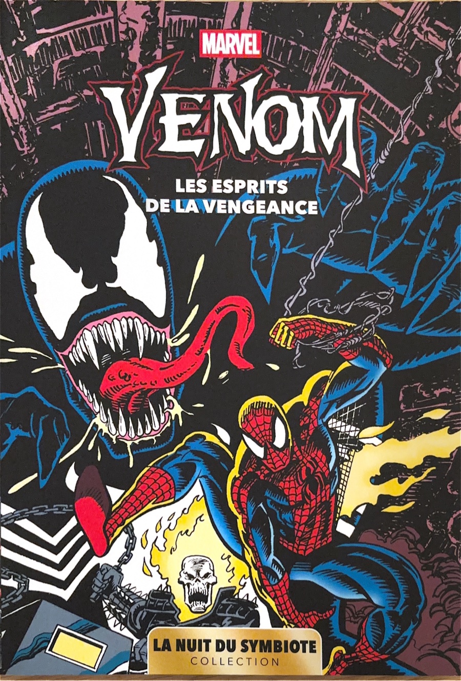 Couverture : Collection Venom, la nuit du symbiote, tome 2 : Les esprits de la vengeance