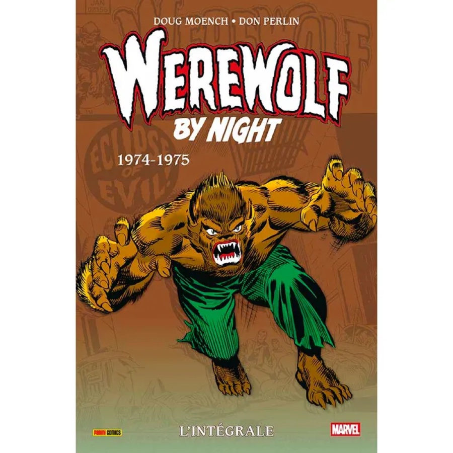 Couverture : Werewolf by Night, l’intégrale tome 3 (1974-1975)