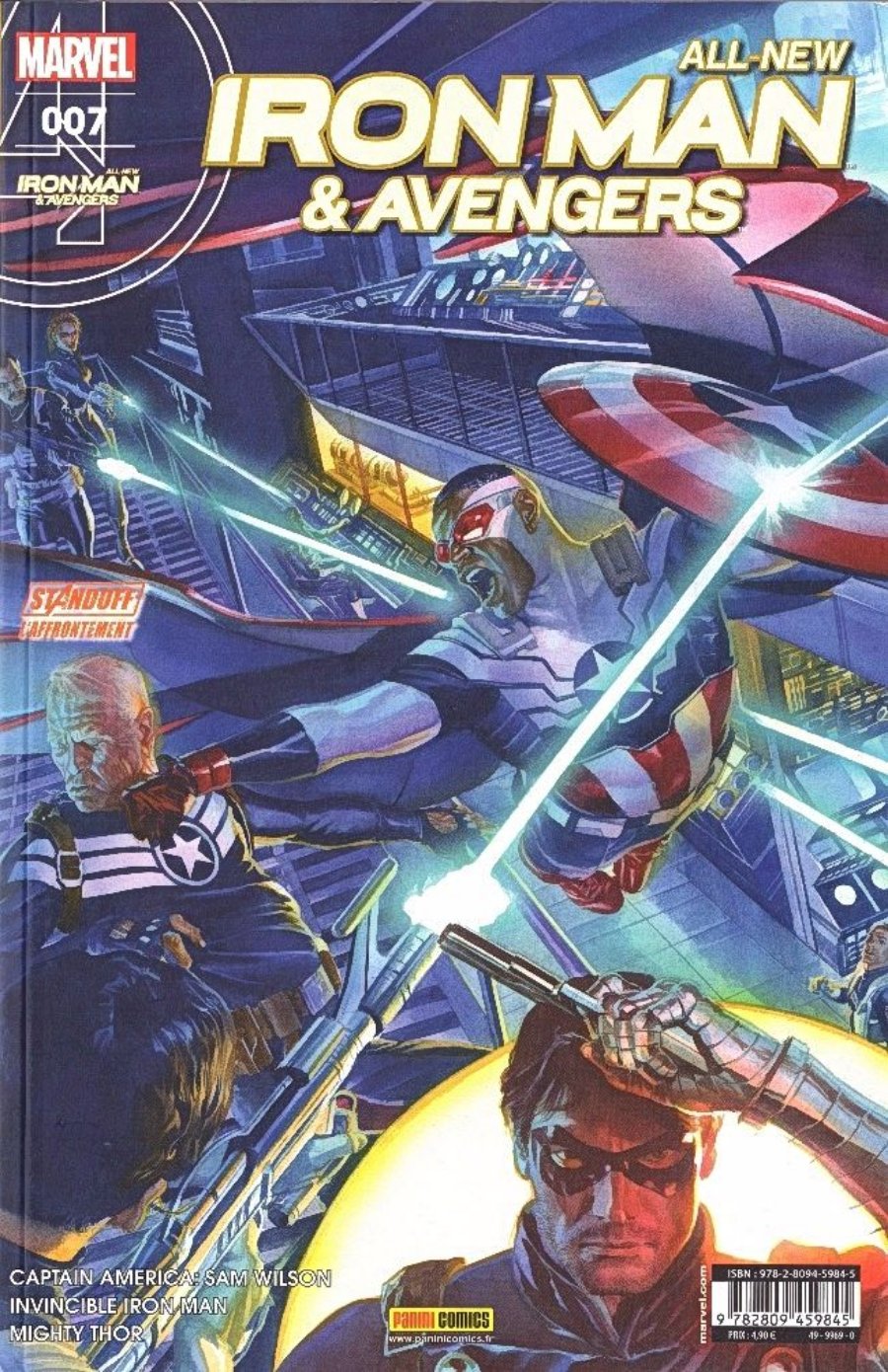 Couverture : All-New Iron Man & Avengers (Panini France, 2016) #7