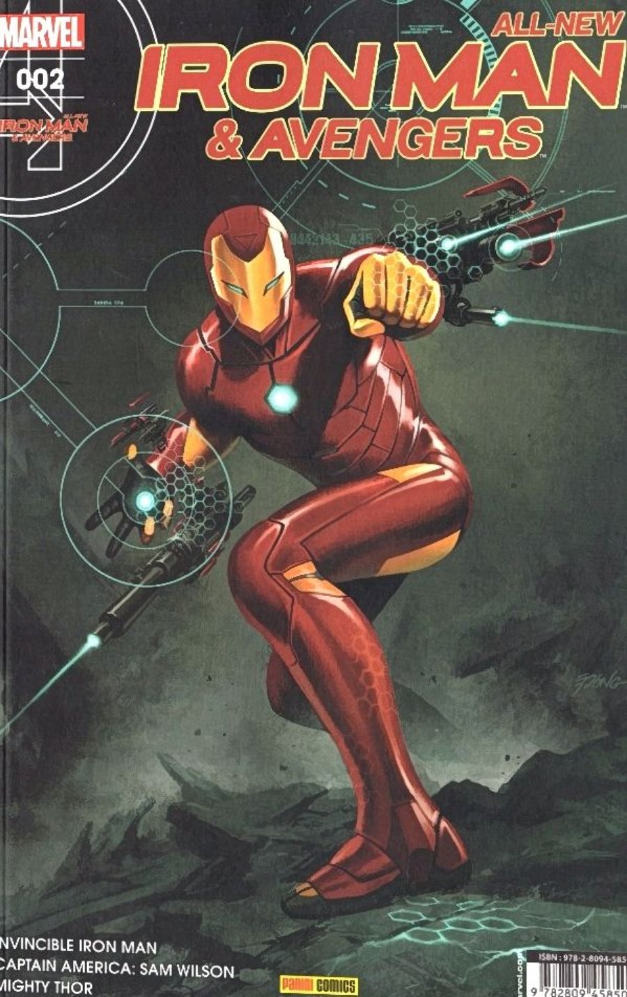 Couverture : All-New Iron Man & Avengers (Panini France, 2016) #2