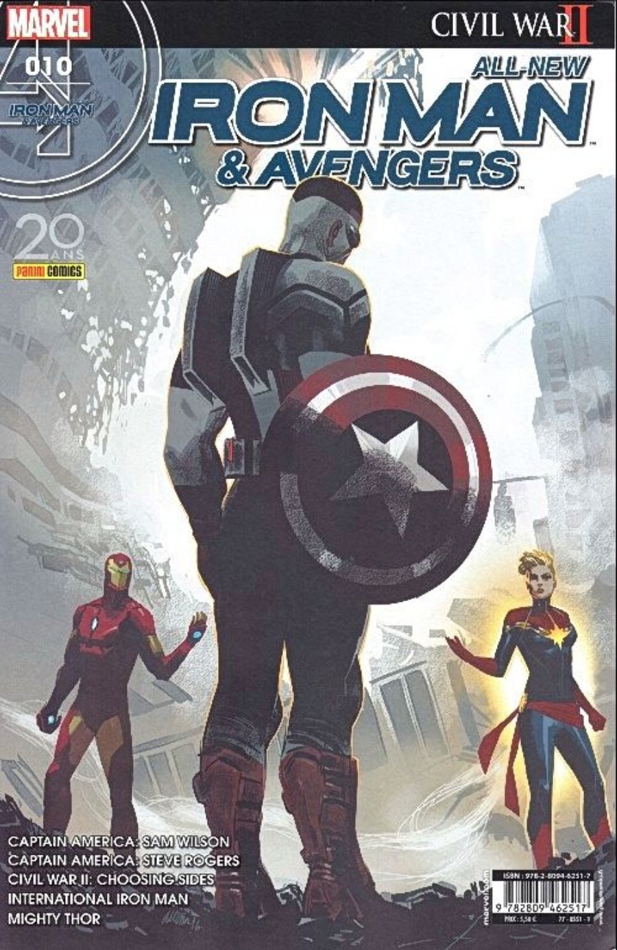 Couverture : All-New Iron Man & Avengers (Panini France, 2016) #10