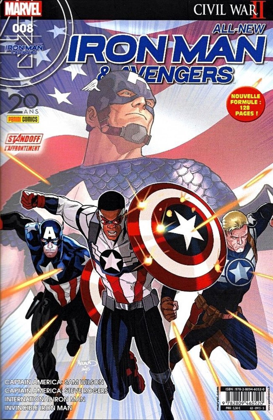 Couverture : All-New Iron Man & Avengers (Panini France, 2016) #8