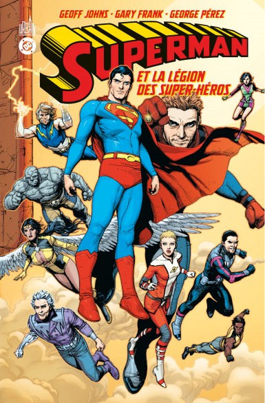 Couverture : Superman : et la légion des super-héros