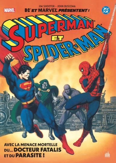 Couverture : DC & Marvel Present : Superman and Spider-Man (1981) (Bronze Books)