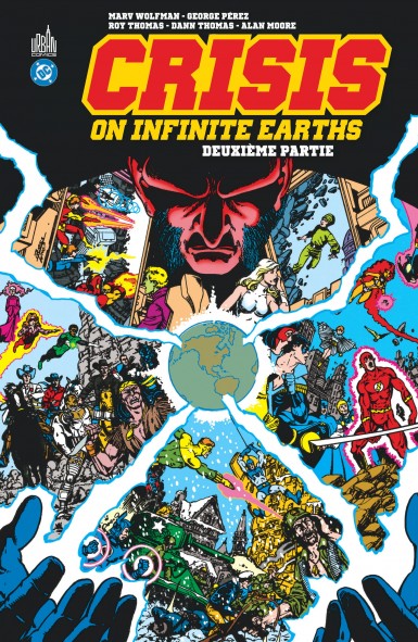 Couverture : Crisis on Infinite Earths (1985), tome 2