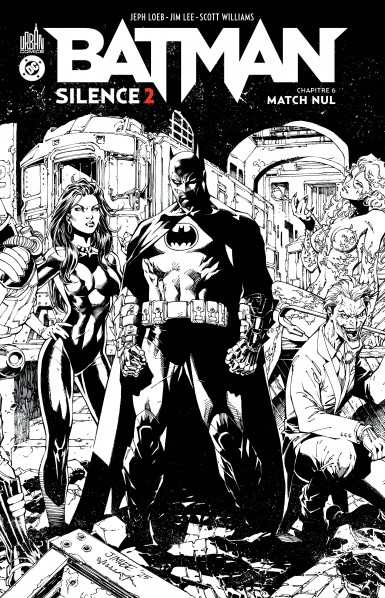 Couverture : Batman Silence 2 N&B, tome 6