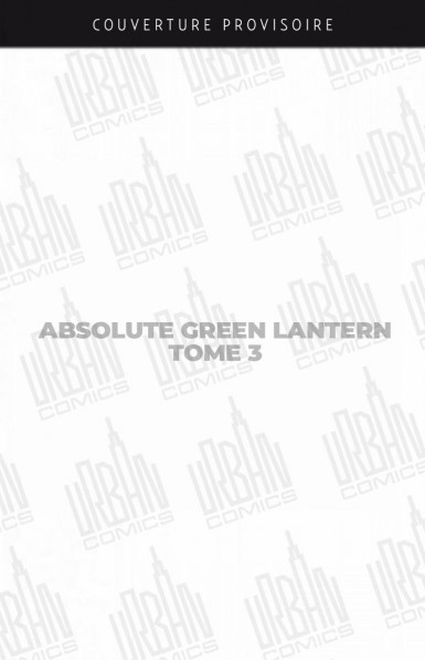 Couverture : Absolute Green Lantern, tome 3